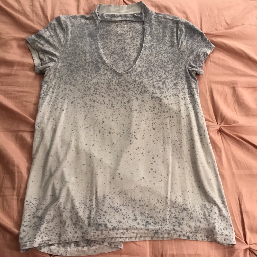 Gray blue T-shirt